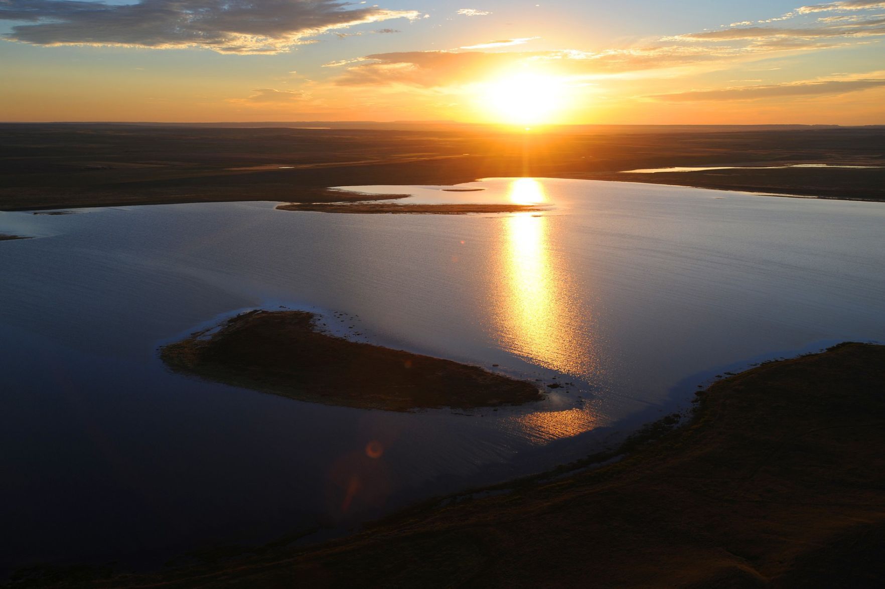 Big Lake aerial